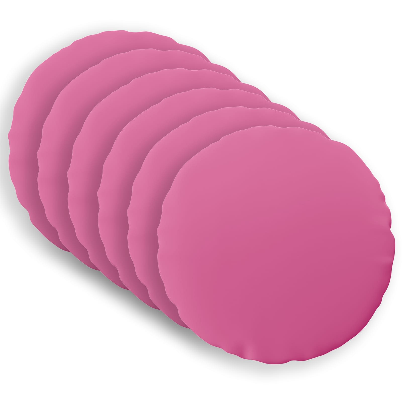Kussensloop 6 pcs HEERLEN Roze Ø 60 cm Polyester image 1