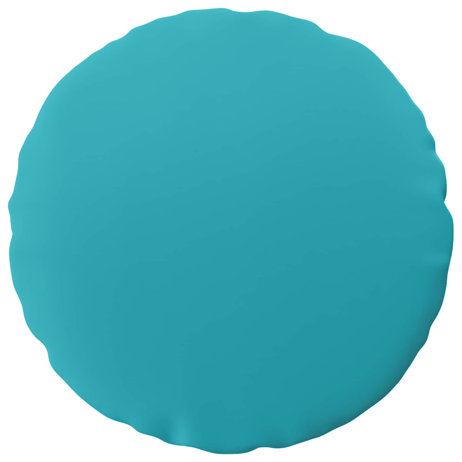 Kussensloop 6 pcs HEERLEN Turquoise Ø 60 cm Polyester image 2