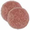 vidaXL Diivanipadi 2 pcs HEERLEN Roosa &Oslash; 60 cm PV Fliis