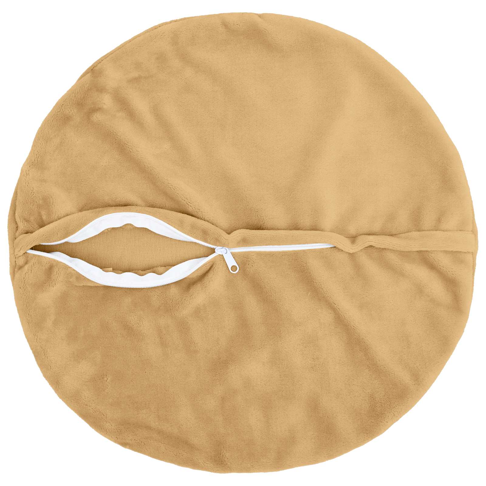 Prevleka za blazino 2 kos HEERLEN Taupe Premer 60 cm Flanel