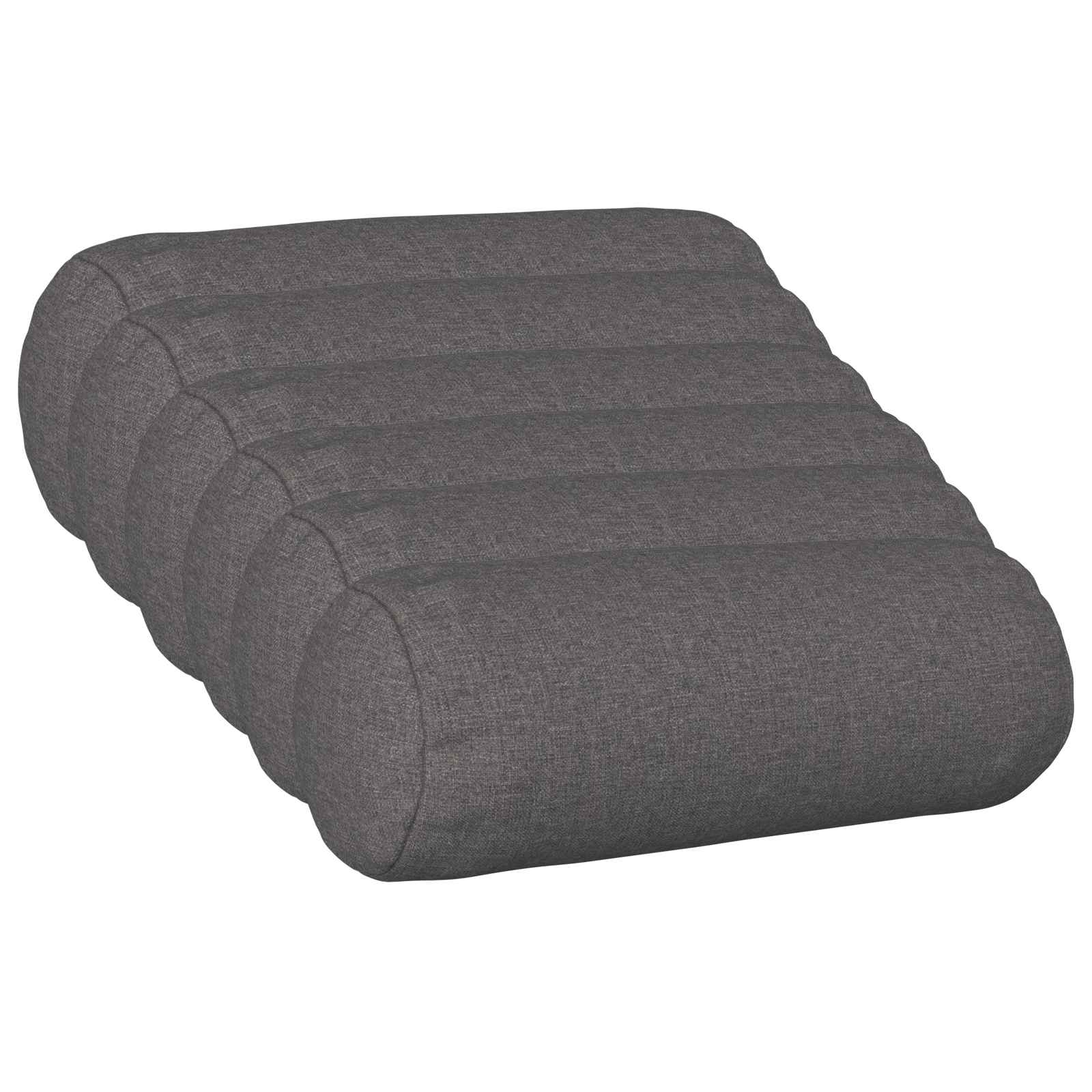 vidaXL Povlak na polštář 6 ks HEERLEN Světle šedá Ø 15 x 40 cm Textil
