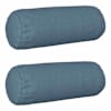 vidaXL 2 tk HEERLEN Jeans sinine L&auml;bim&otilde;&otilde;t 15 x 40 cm kangas