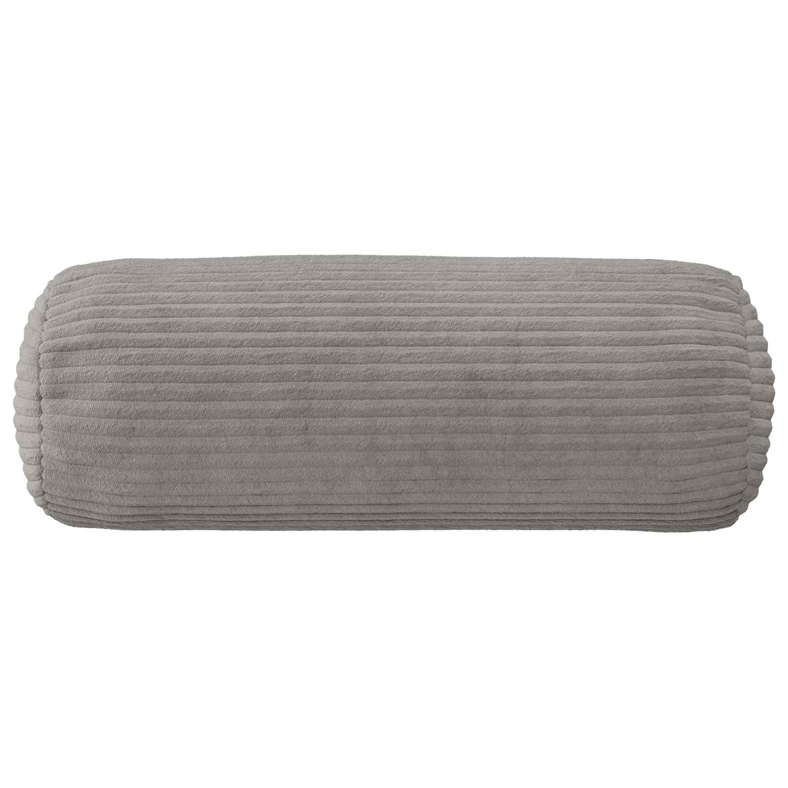 Kussensloop 2 pcs HEERLEN Lichtgrijs Ø 15 x 40 cm corduroy image 3