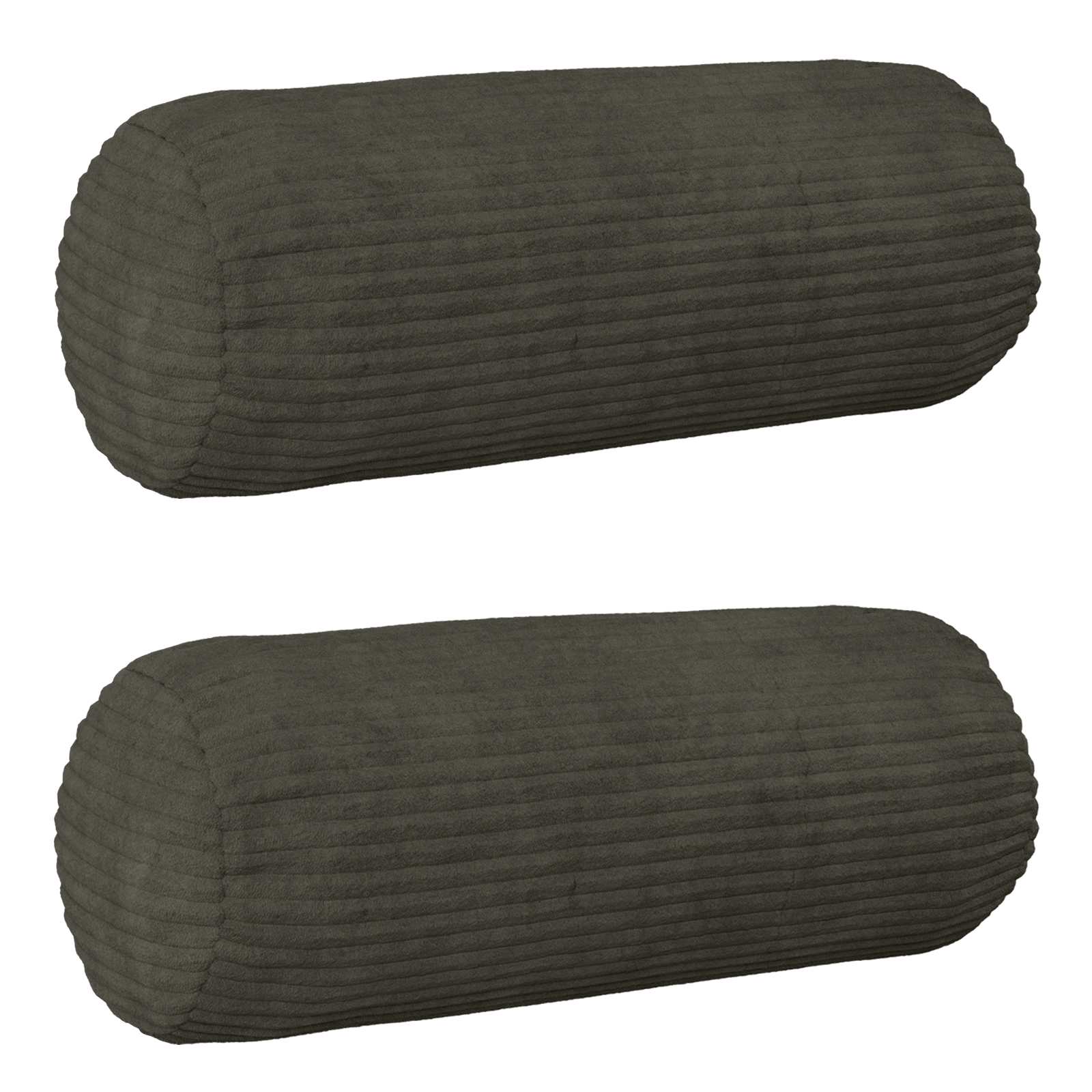 Kussensloop 2 pcs HEERLEN Antracietkleurig Ø 15 x 40 cm image 1