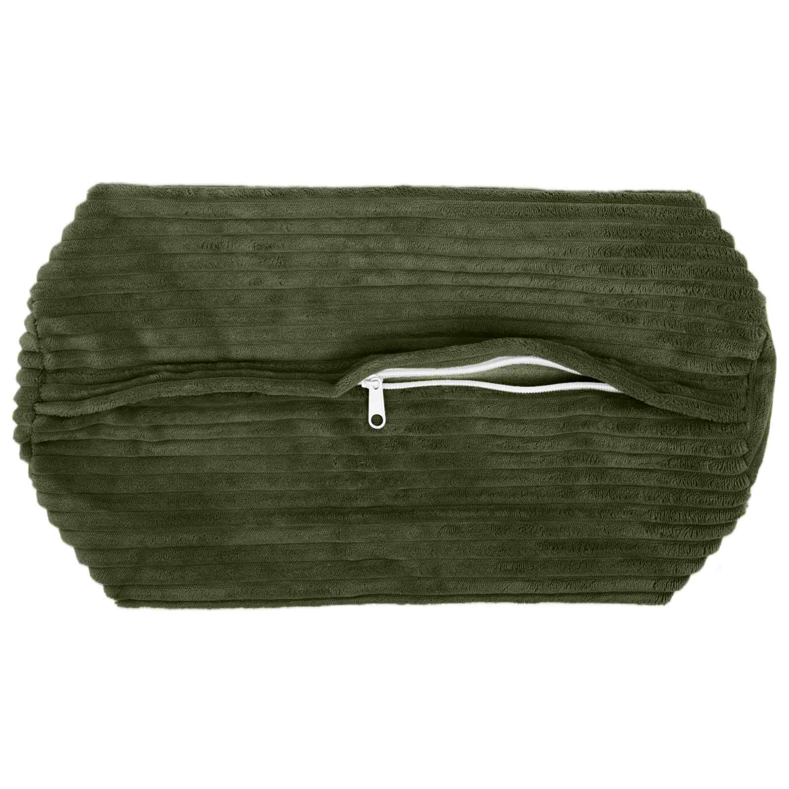 Kussensloop 6 pcs HEERLEN Groen Ø 15 x 40 cm corduroy image 4