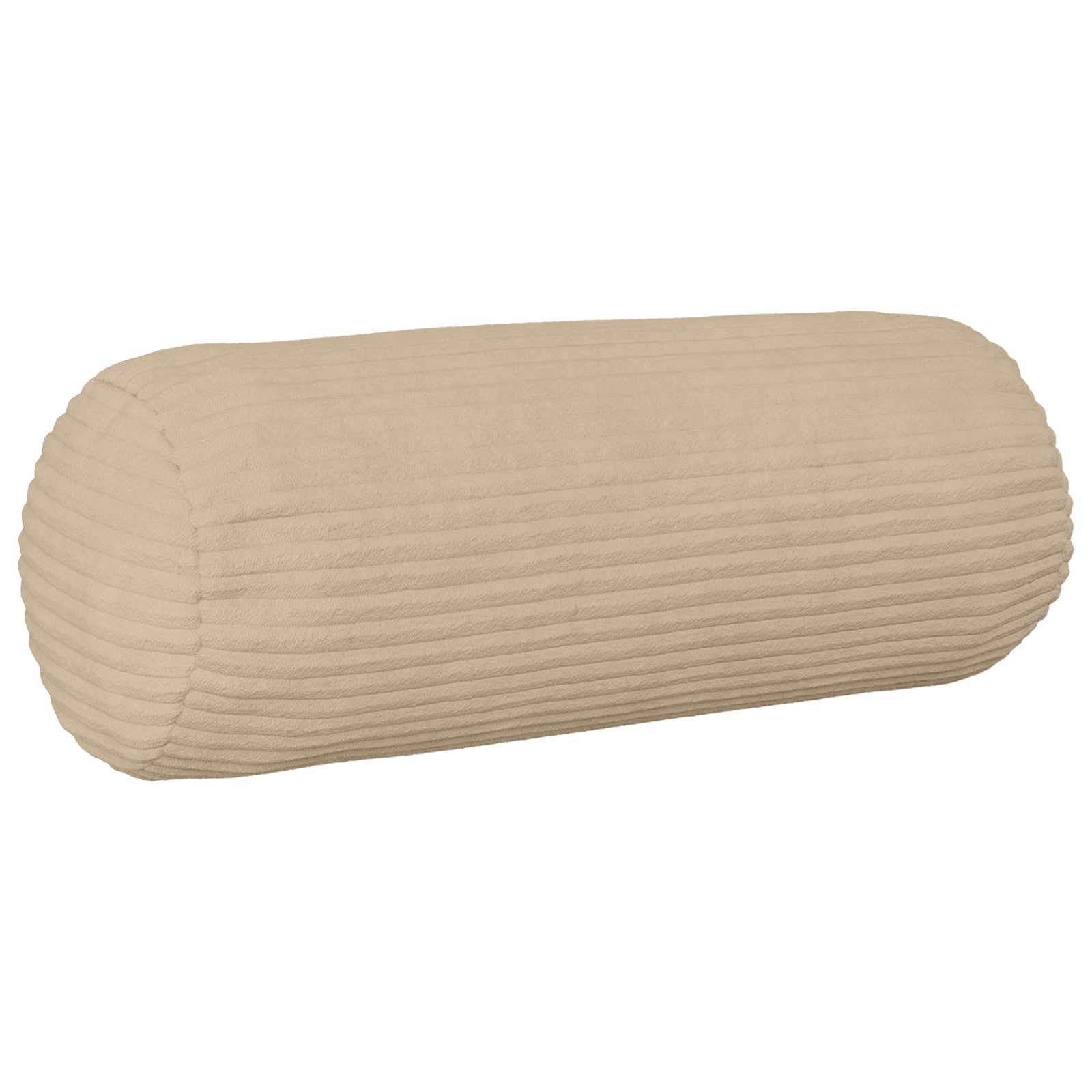 Kussensloop 2 pcs HEERLEN Taupe Ø 15 x 40 cm corduroy image 2