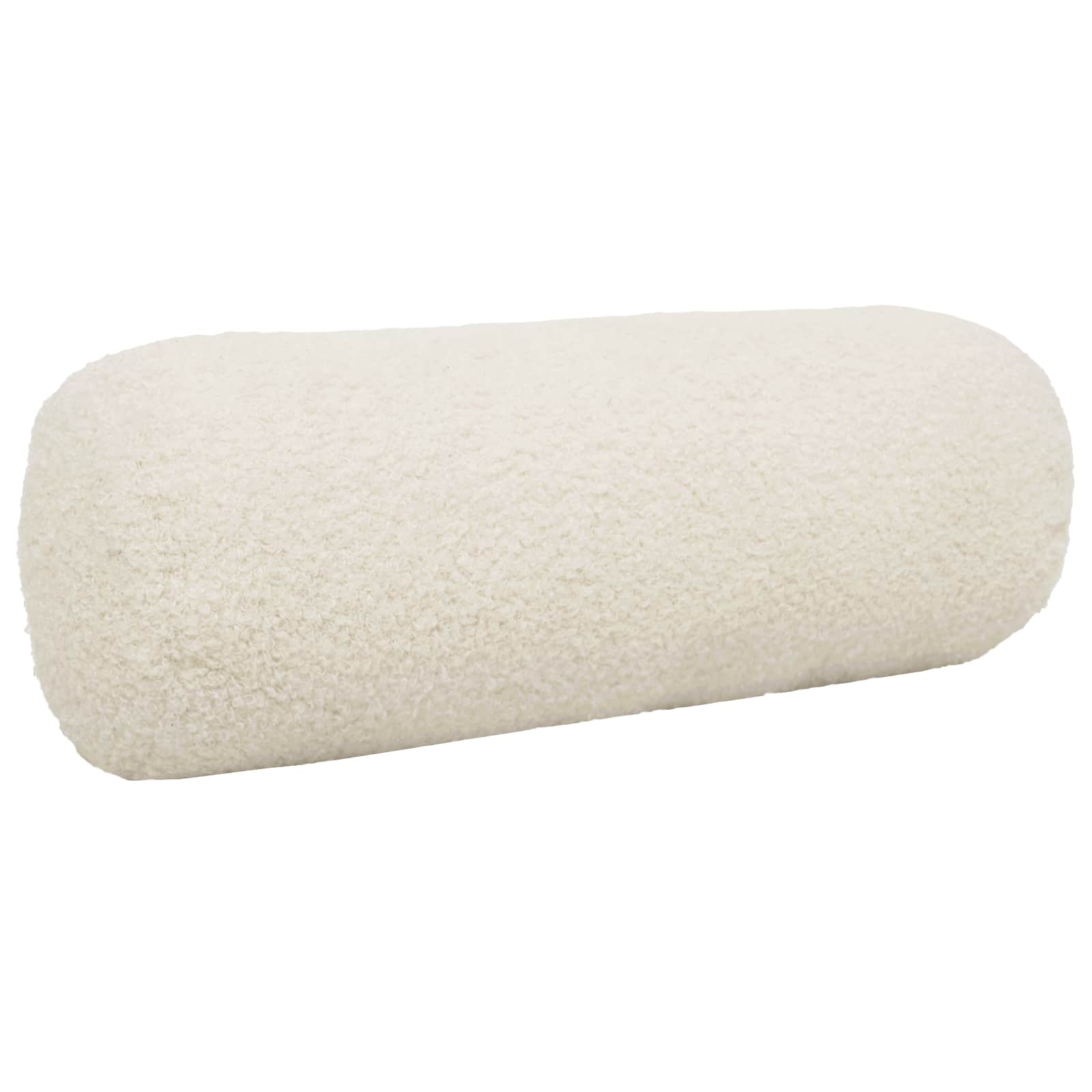 Kussensloop 2 pcs HEERLEN Crèmekleurig Ø 15 x 40 cm Bouclé image 2