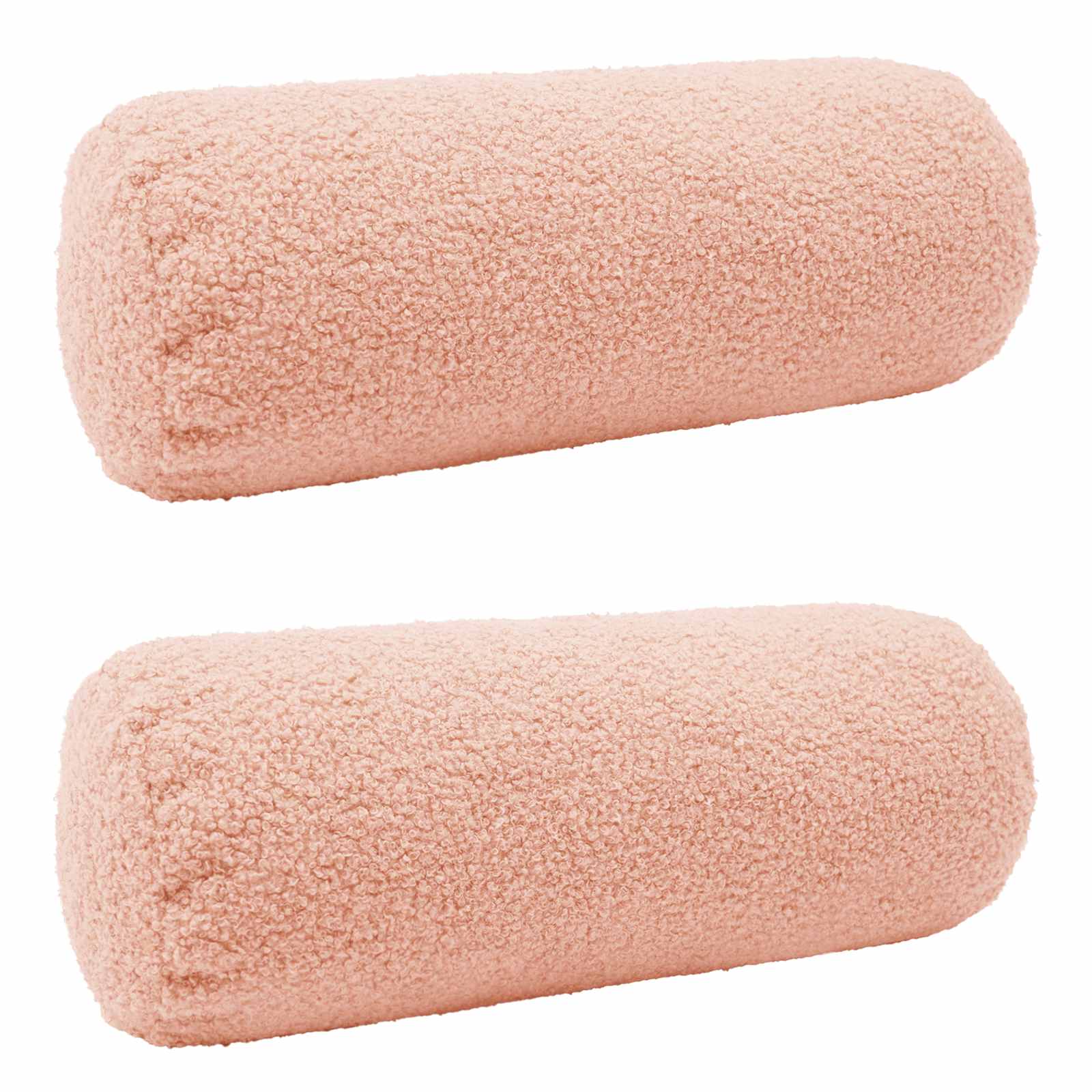 Kussensloop 2 pcs HEERLEN Roze Ø 15 x 40 cm Bouclé image 1