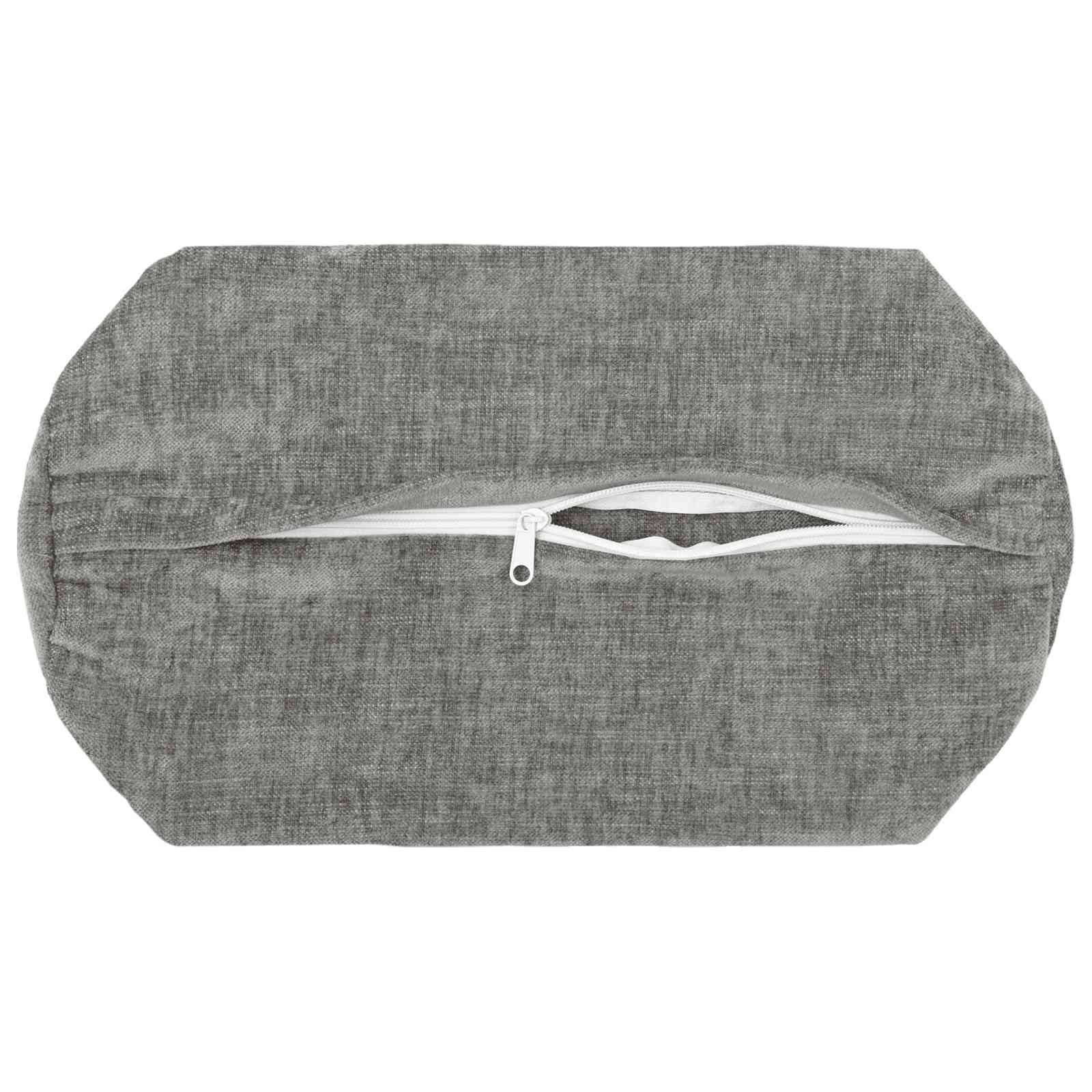 Kissenbezug 6 Stk. HEERLEN Dunkelgrau Ø 15 x 40 cm – Ansicht 4