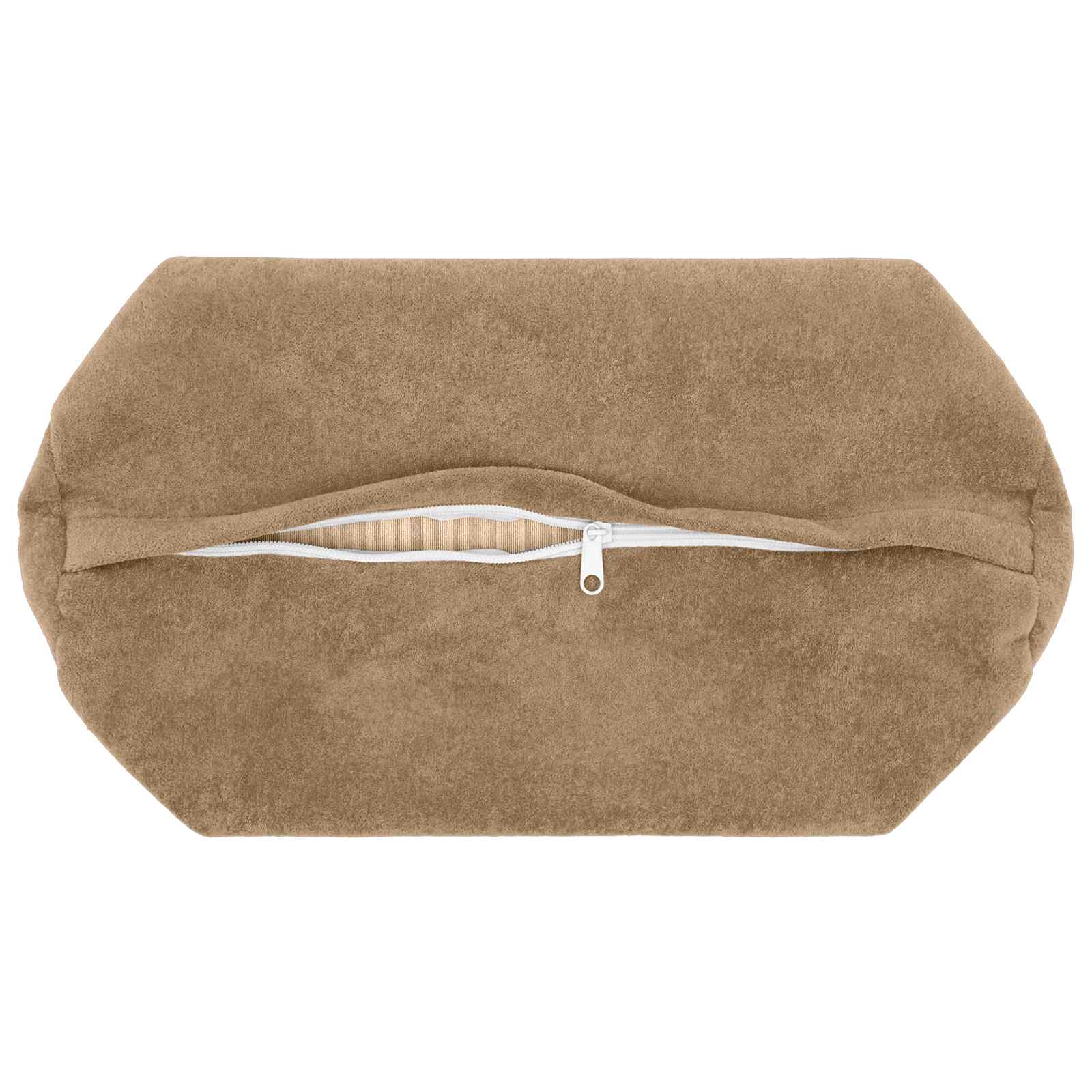 Prevleka za blazino 6 kos HEERLEN Taupe Ø 15 x 40 cm Mikrofibra