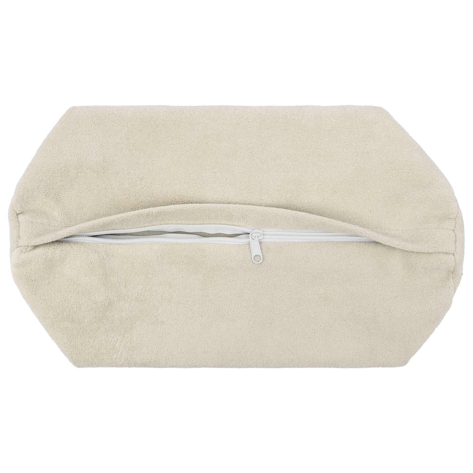 Prevleka za blazino 2 kos HEERLEN Krem Ø 15 x 40 cm Mikrofibra