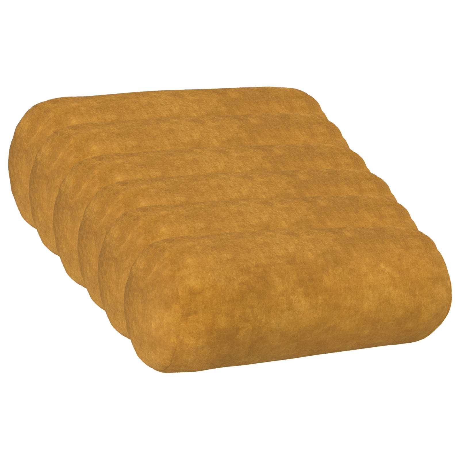 vidaXL Povlak na polštář 6 pcs HEERLEN Žlutá Ø 15 x 40 cm
