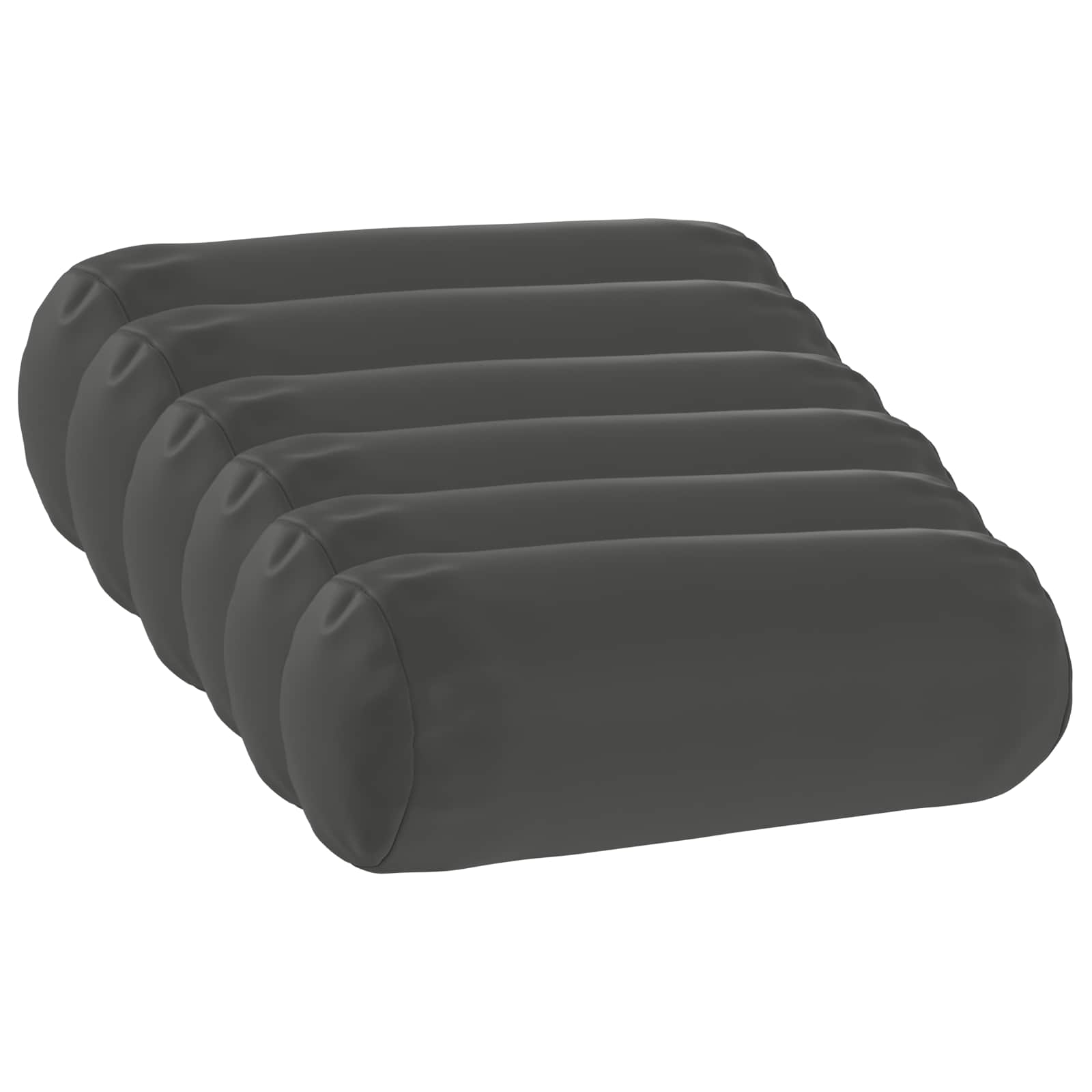 Kussensloop 6 pcs HEERLEN Antraciet Ø 15 x 40 cm Polyester image 1
