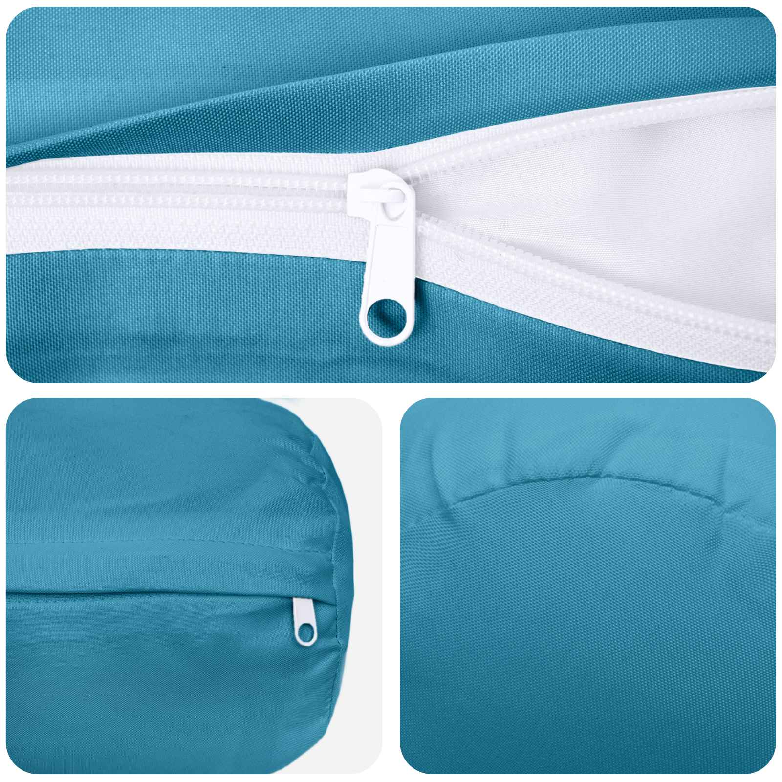 Kussensloop 2 pcs HEERLEN Lichtblauw Ø 15 x 40 cm Polyester image 5