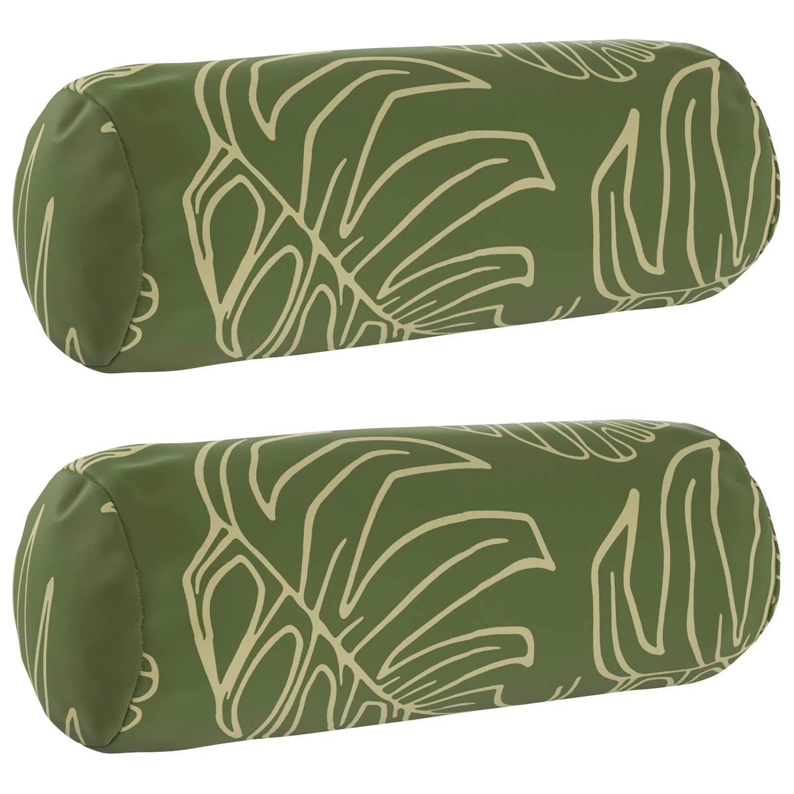 Kussensloop 2 pcs HEERLEN Bladontwerp Ø 15 x 40 cm Polyester image 1