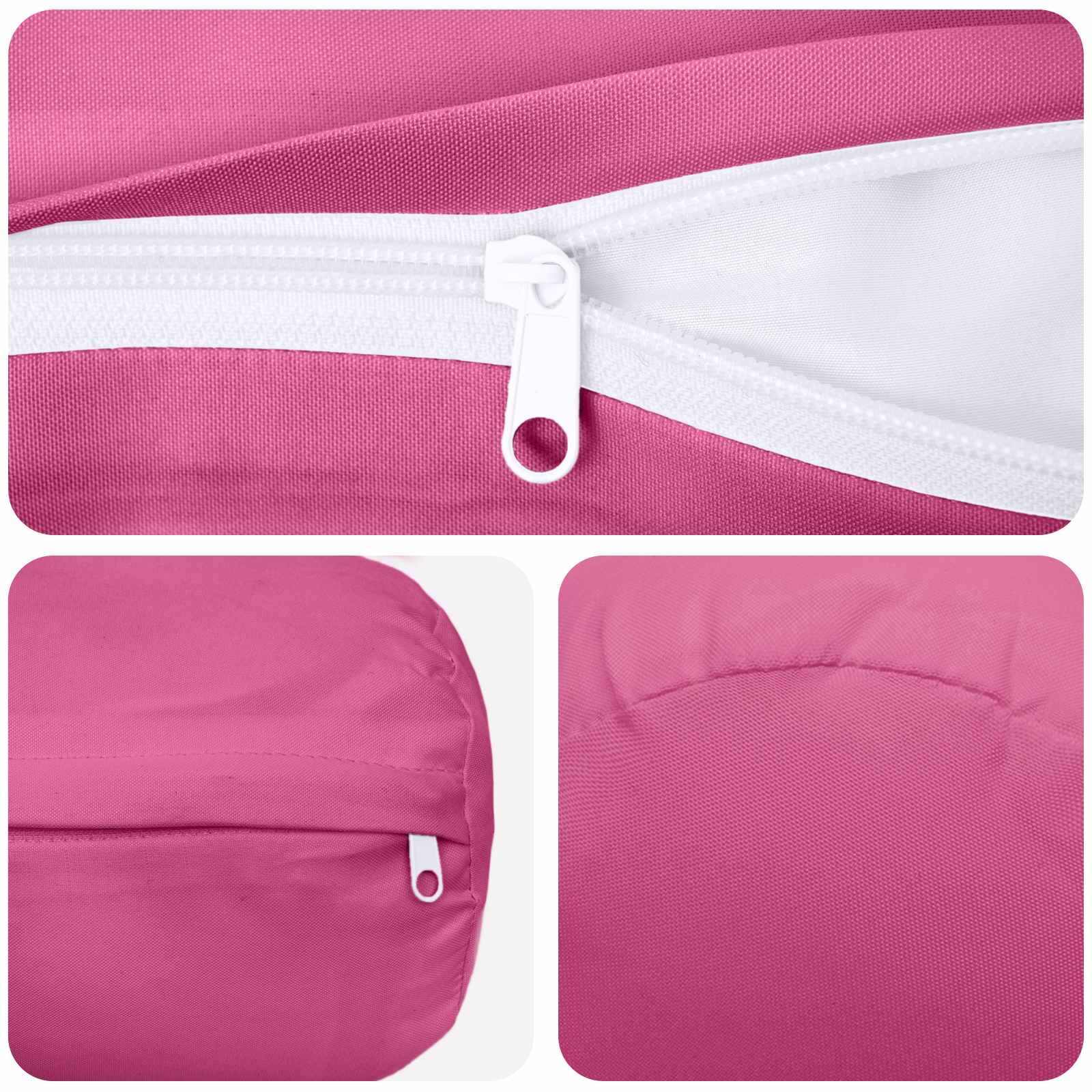 Kussensloop 2 pcs HEERLEN Roze Ø 15 x 40 cm Polyester image 5