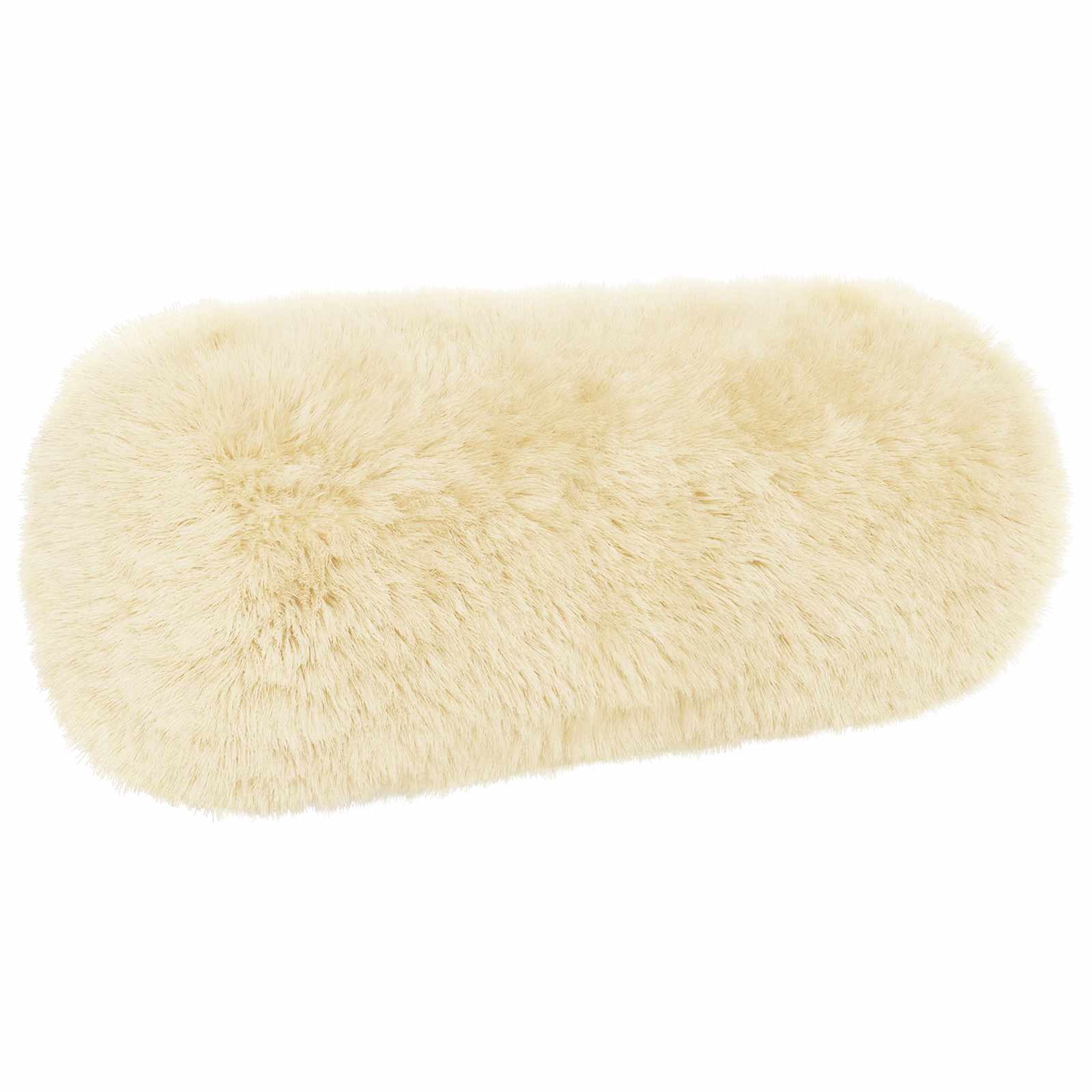 Kussensloop 2 pcs HEERLEN Crèmekleurig Ø 15 x 40 cm PV Fleece image 4