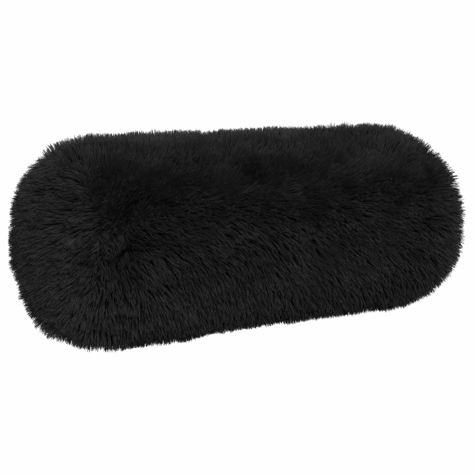Kussensloop 2 pcs HEERLEN Zwart Ø 15 x 40 cm PV Fleece image 4