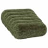 vidaXL Diivanipadi 6 pcs HEERLEN Roheline &Oslash; 15 x 40 cm PV Fliis