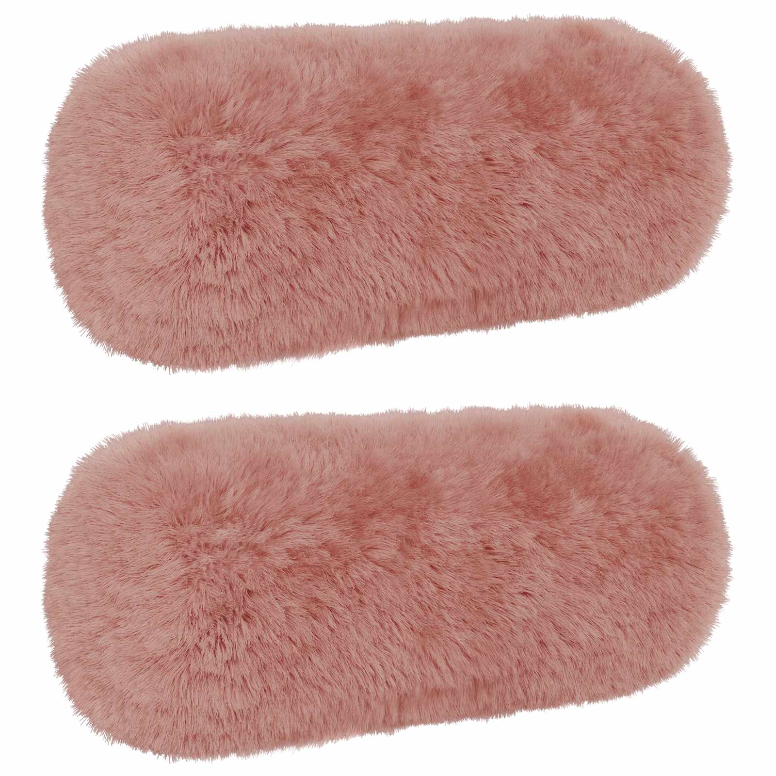 Kussensloop 2 pcs HEERLEN Roze Ø 15 x 40 cm PV Fleece image 2