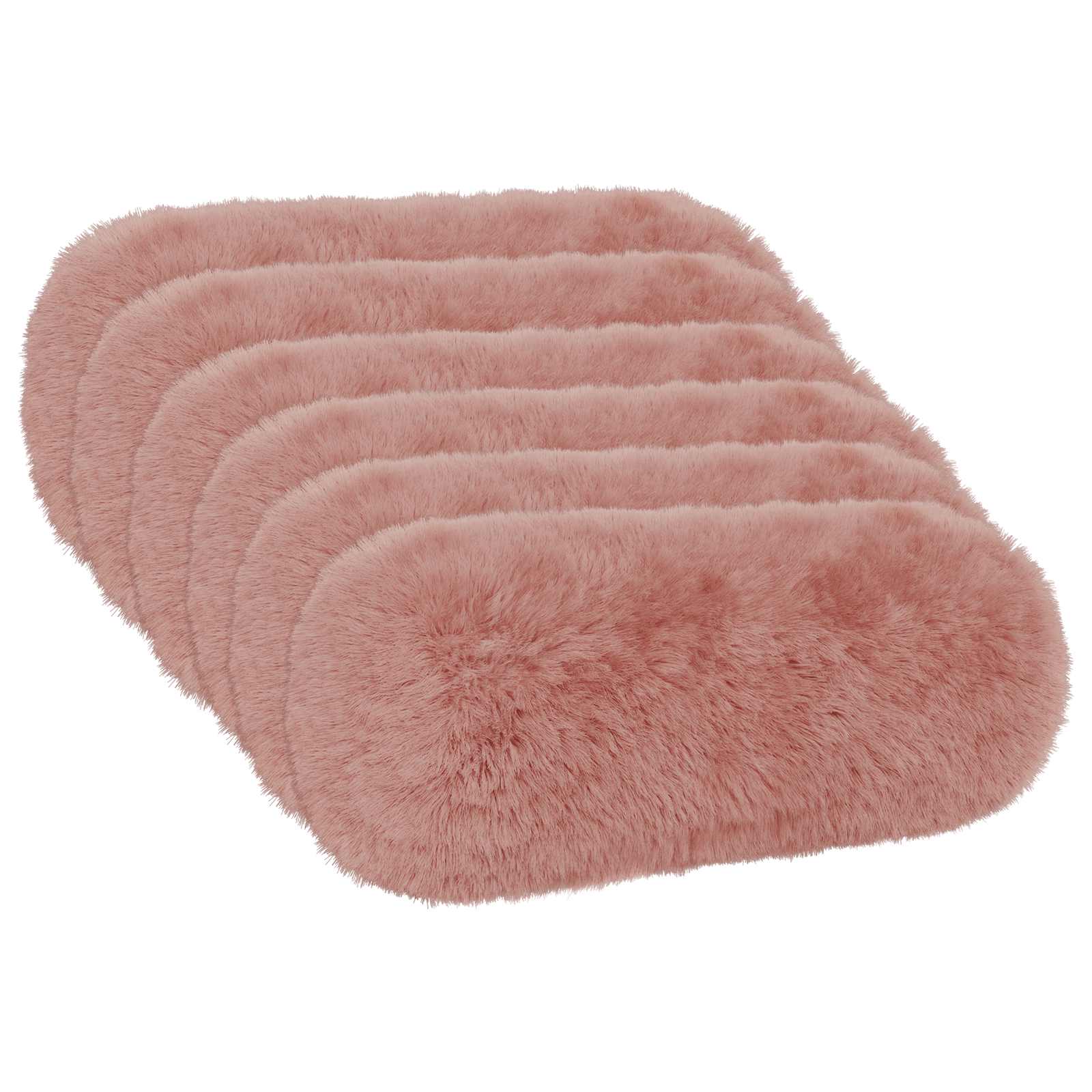 Kussensloop 6 pcs HEERLEN Roze Ø 15 x 40 cm PV Fleece image 2