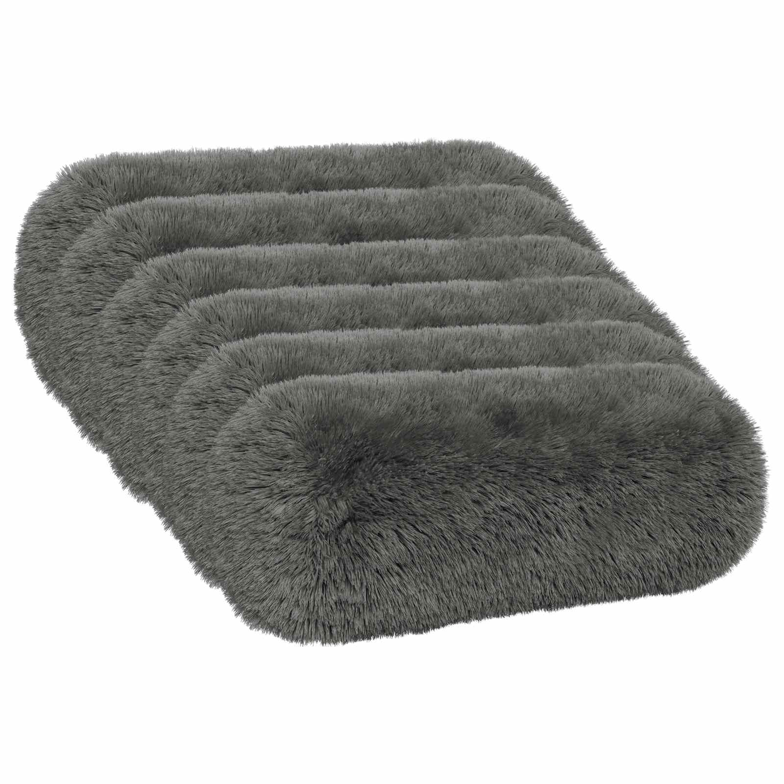 Kussensloop 6 pcs HEERLEN Lichtgrijs Ø 15 x 40 cm PV Fleece image 1