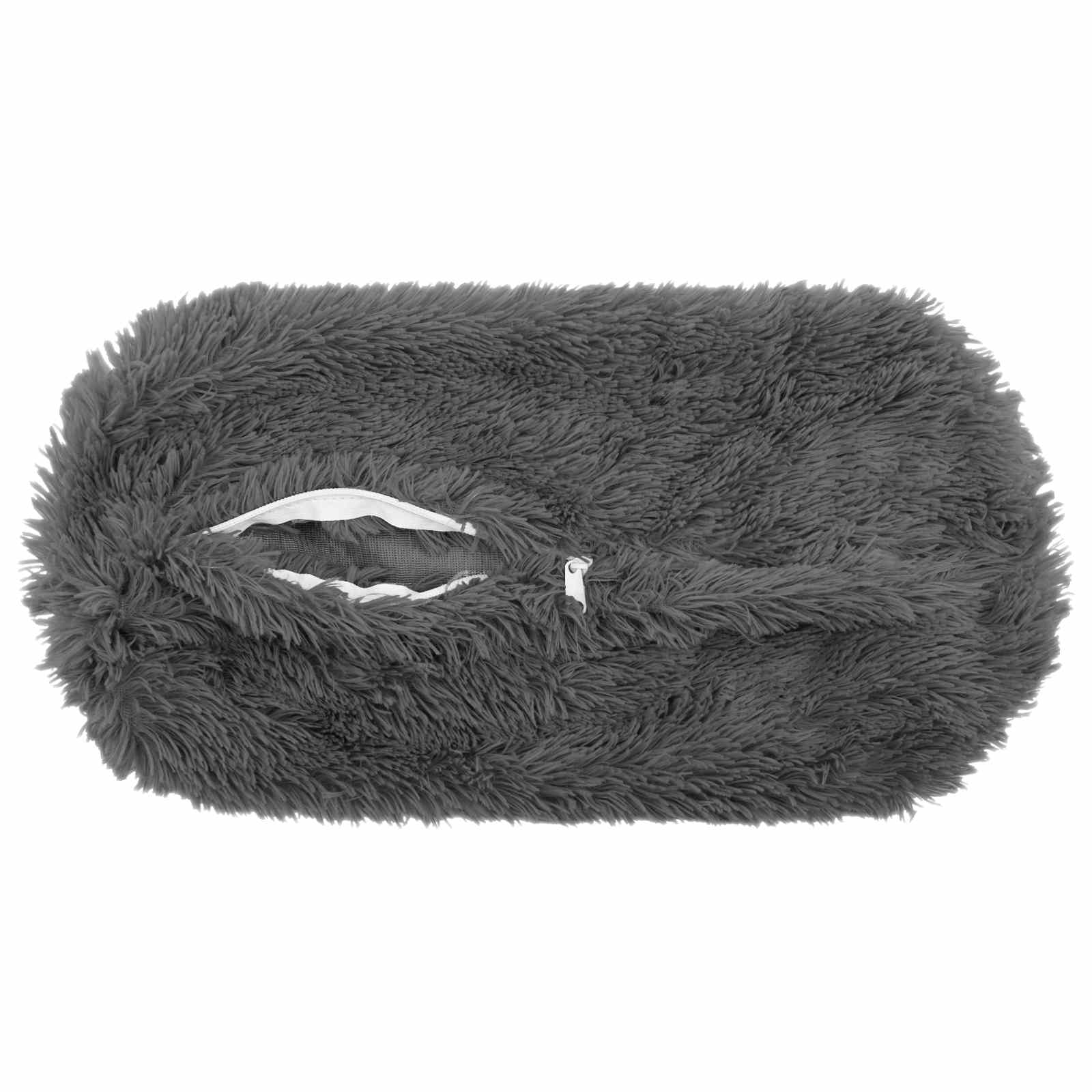 Kussensloop 6 pcs HEERLEN Lichtgrijs Ø 15 x 40 cm PV Fleece image 4