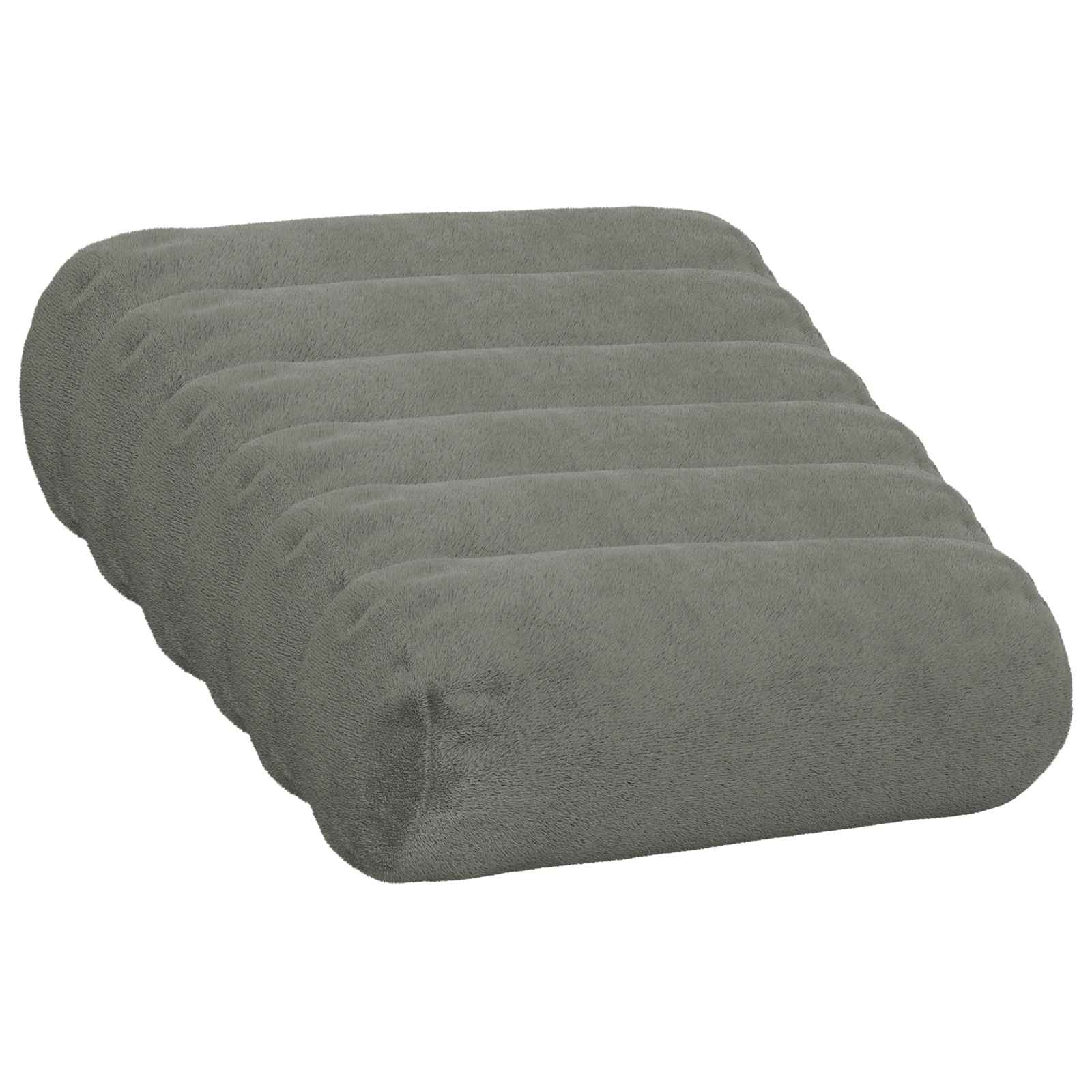 vidaXL Kissenbezug 6 stk. HEERLEN Dunkelgrau Durchmesser 15 x 40 cm – Bild 2