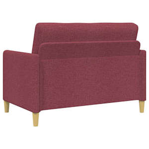 Sedačka se storage 2 pcs Víno Červené Polyester - obrázek 4