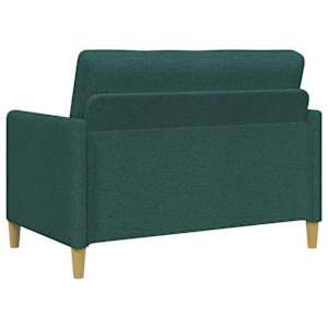 Sedačka se storage 2 pcs Tmavě zelená Polyester - obrázek 3