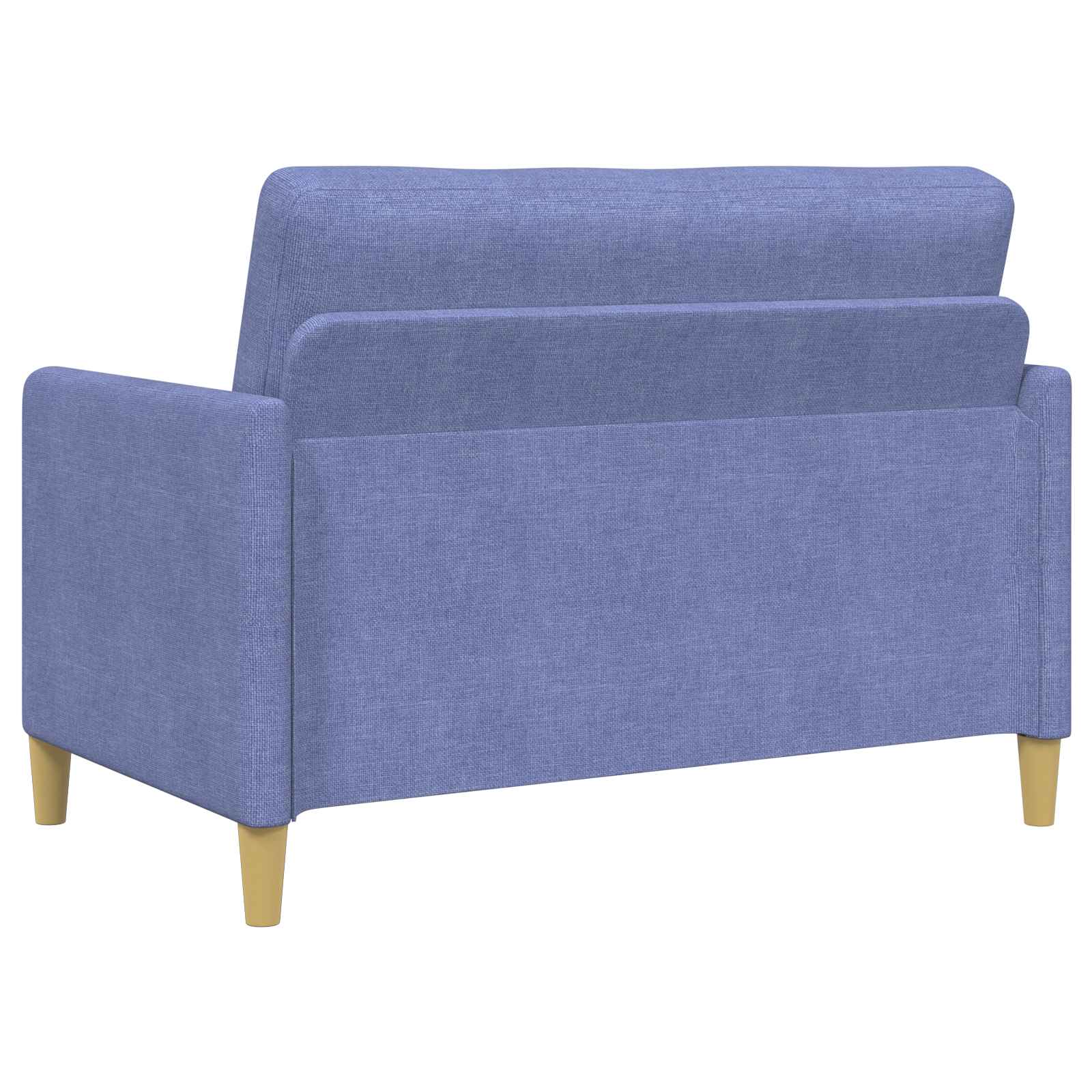 Sofa Set mit Stauraum 2 Stk. Jeans blau Polyester – Ansicht 4