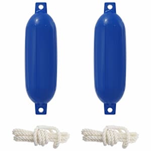 Přilby na lodě 2 ks Ø 14 x 50 cm Modrá PVC - obrázek 2