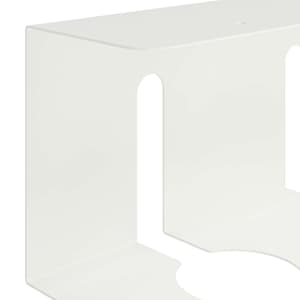 Tray na kabely pod stolem 2 ks Bílá 43 x 12 x 10 cm Ocel - obrázek 8