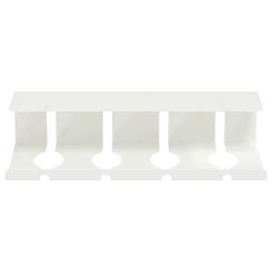 Tray na kabely pod stolem 2 ks Bílá 43 x 12 x 10 cm Ocel - obrázek 5