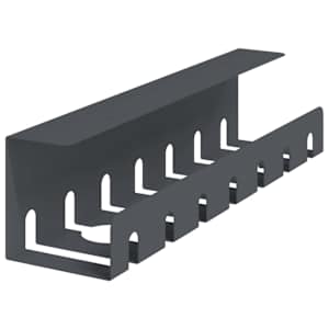 Tray na kabely pod stolem 2 ks Antracitová 43 x 10 x 10 cm Ocel - obrázek 4