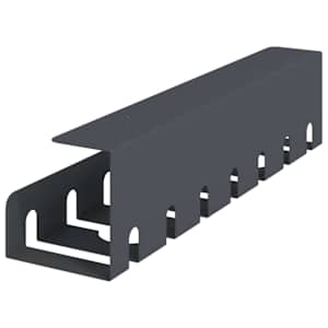 Tray na kabely pod stolem 2 ks Antracitová 43 x 10 x 10 cm Ocel - obrázek 7