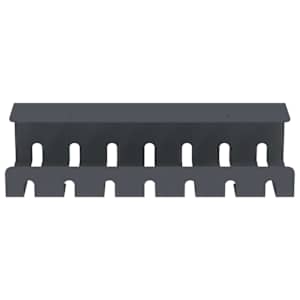 Tray na kabely pod stolem 2 ks Antracitová 43 x 10 x 10 cm Ocel - obrázek 5