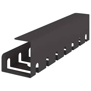 Tray na kabely pod stolem 2 ks Černá 43 x 10 x 10 cm Ocel - obrázek 7