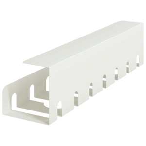Tray na kabely pod stolem 2 ks Bílá 43 x 10 x 10 cm Ocel - obrázek 7