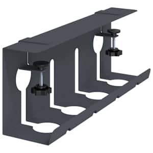 Tray na kabely pod stolem 2 ks Antracitová 43 x 10 x 15 cm Ocel - obrázek 5