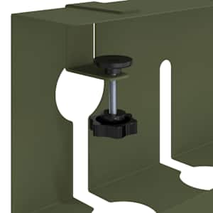 Tray na kabely pod stolem 2 ks Olivově zelená 43 x 10 x 15 cm - obrázek 10
