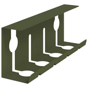 Tray na kabely pod stolem 2 ks Olivově zelená 43 x 10 x 15 cm - obrázek 6