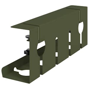 Tray na kabely pod stolem 2 ks Olivově zelená 43 x 10 x 15 cm - obrázek 9