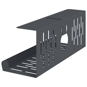 Tray na kabely pod stolem 2 ks Antracitová 35 x 12 x 13 cm Ocel - obrázek 7