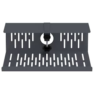 Tray na kabely pod stolem 2 ks Antracitová 35 x 12 x 13 cm Ocel - obrázek 5