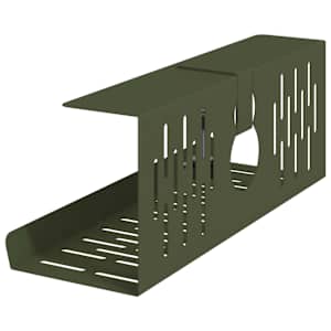 Tray na kabely pod stolem 2 ks Olivově zelená 35 x 12 x 13 cm - obrázek 7