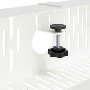 Tray na kabely pod stolem 2 ks Bílá 35 x 12 x 13 cm Ocel - obrázek 8
