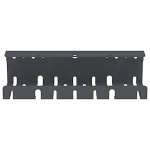 Tray na kabely pod stolem 2 ks Antracitová 43 x 9 x 11 cm Ocel - obrázek 5
