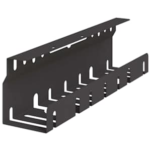 Tray na kabely pod stolem 2 ks Černá 43 x 9 x 11 cm Ocel - obrázek 4