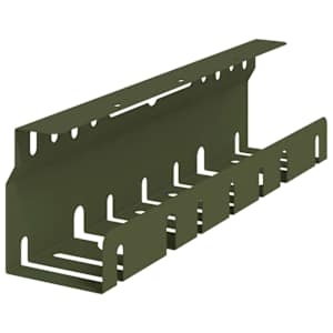 Tray na kabely pod stolem 2 ks Olivově zelená 43 x 9 x 11 cm - obrázek 4